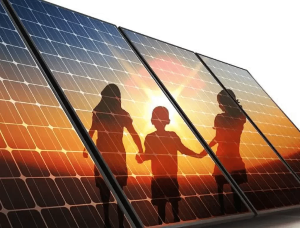 Solar system as a legacy of love for future generations