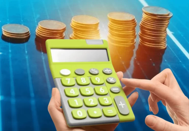 a pair of hands holding a calculator
